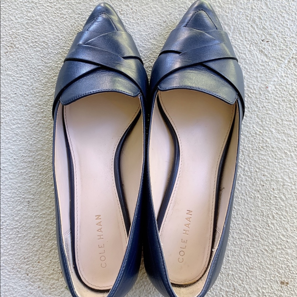 Camila Skimmer Flat Size6 Marine Blue